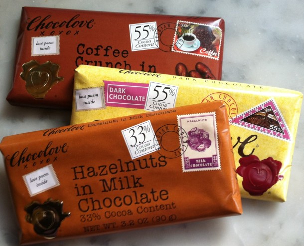 Chocolove Belgian Chocolate Bars (Oops, Not Made in Brooklyn)