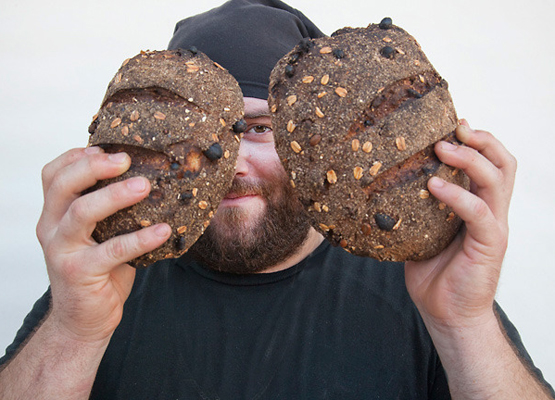 Matt Tilden, founder of SCRATCHbread: “Brooklyn is approachable sophistication. It’s a family culture with an edge. I relate to raw and rustic.” Photograph © 2013 by Randy Duchaine